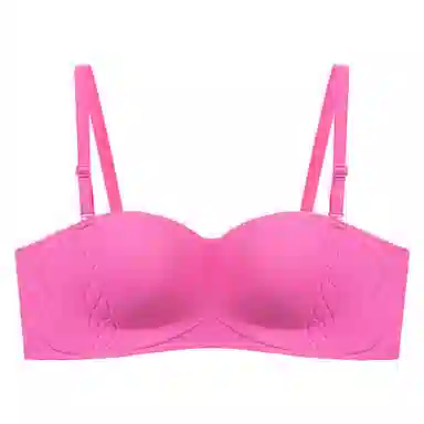 二三二三 无肩带美背无痕小胸聚拢防滑裹胸软支撑抹胸式防下垂胸罩文胸 女款