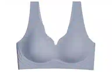 莫代尔 纯色无痕聚拢舒适美背文胸 女款