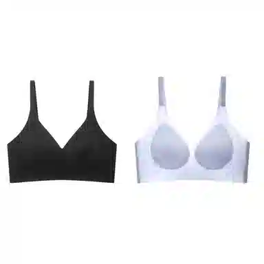 恒源祥 冰丝凉感透气超薄无痕小胸聚拢侧收副乳无钢圈胸罩女生夏季文胸 女款