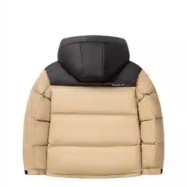 鸭鸭 时尚机能风工装宽松保暖百搭御寒防风连帽羽绒服 男女同款