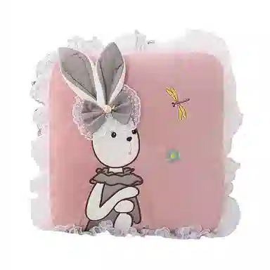 豪伟达 黛丽兔四季被抱枕 微笑治愈 爱心陪伴 玩偶周边