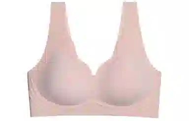 莫代尔 纯色无痕聚拢舒适美背文胸 女款