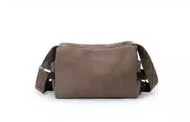 TAKITAKI Canvas Messenger Bag Black/Grey