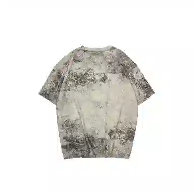 xVESSEL Splattered Ink Tee Grey