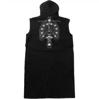 鬼洗 时尚休闲印花无袖连衣裙 女款