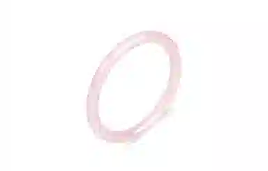 百利金 古风细圆条叮当镯 优雅精致简约百搭轻奢小众国潮新中式汉服旗袍搭配闭口 玉髓 玉石手镯 男女同款情侣款