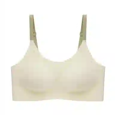 莫代尔 纯色聚拢休闲无痕舒适文胸 女款