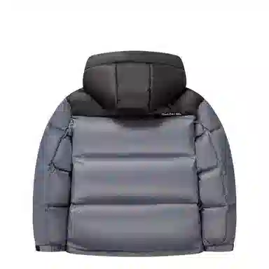 鸭鸭 时尚机能风工装宽松保暖百搭御寒防风连帽羽绒服 男女同款