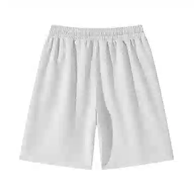 快鱼 薄款时尚宽松透气系绳五分休闲短裤 男女同款