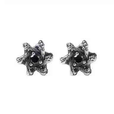 Blessed Bullet Hexagram Earrings