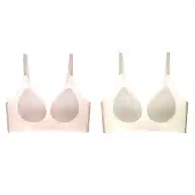 恒源祥 冰丝凉感透气超薄无痕小胸聚拢侧收副乳无钢圈胸罩女生夏季文胸 女款