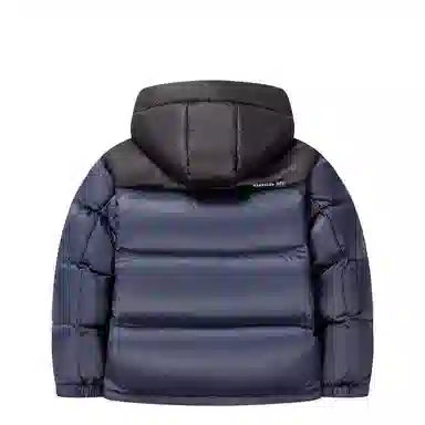 鸭鸭 时尚机能风工装宽松保暖百搭御寒防风连帽羽绒服 男女同款