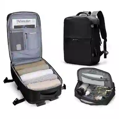 阿尔派妮 大容量学生百搭短途出差旅游行李多功能干湿分离独立鞋袋 织物 旅行包电脑包书包背包双肩包 男女同款情侣款 多色