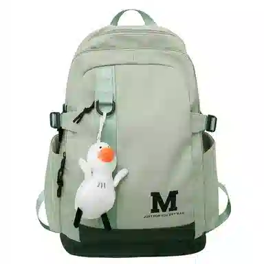 醇龙 休闲简约大容量 尼龙 双肩包