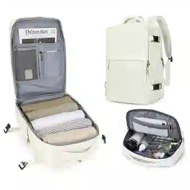 阿尔派妮 大容量学生百搭短途出差旅游行李多功能干湿分离独立鞋袋 织物 旅行包电脑包书包背包双肩包 男女同款情侣款 多色