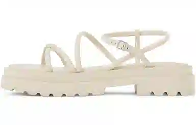 CHARLESKEITH ck EVAPU 4.1cm SilverBeigeBlack