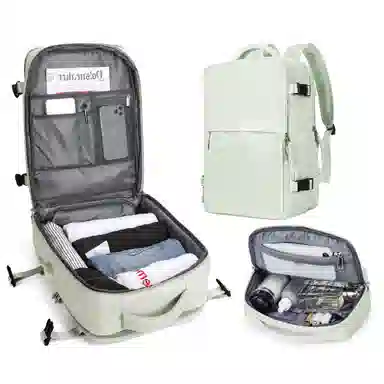 阿尔派妮 大容量学生百搭短途出差旅游行李多功能干湿分离独立鞋袋 织物 旅行包电脑包书包背包双肩包 男女同款情侣款 多色