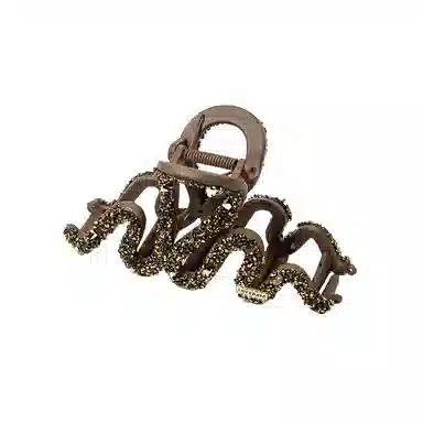 卡铂雅 线性金色设计港风气质复古极简高级感 发夹 女款