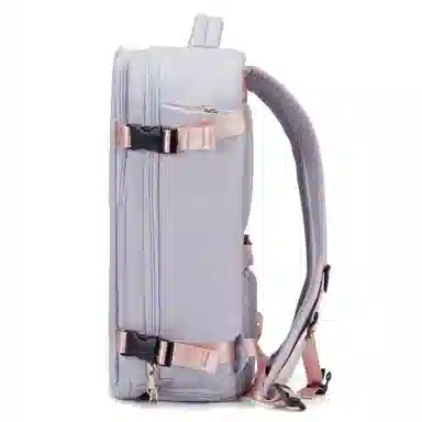 阿尔派妮 大容量学生百搭短途出差旅游行李多功能干湿分离独立鞋袋 织物 旅行包电脑包书包背包双肩包 男女同款情侣款 多色