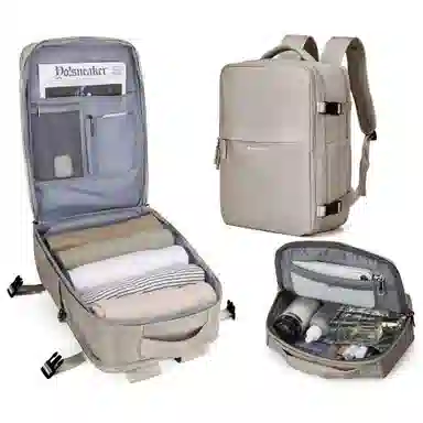 阿尔派妮 大容量学生百搭短途出差旅游行李多功能干湿分离独立鞋袋 织物 旅行包电脑包书包背包双肩包 男女同款情侣款 多色