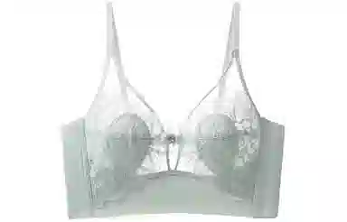 莫代尔 兔耳杯聚拢纯色无钢圈文胸 女款