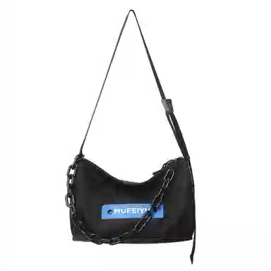 醇龙 休闲时尚潮流大容量 尼龙 单肩斜挎包 常规 男女同款情侣款 黑色/桔色/绿色/蓝色/紫色/白色