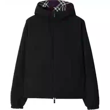 Burberry SS24 Hooded Jacket Purple