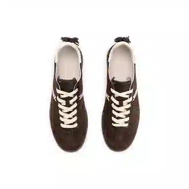 Foot Industry Retro Trainer Dark Brown