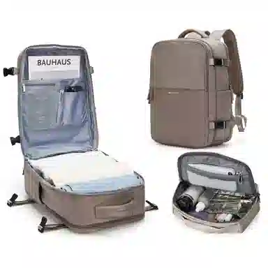 阿尔派妮 大容量学生百搭短途出差旅游行李多功能干湿分离独立鞋袋 织物 旅行包电脑包书包背包双肩包 男女同款情侣款 多色