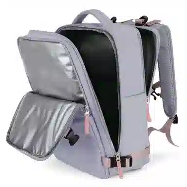 阿尔派妮 大容量学生百搭短途出差旅游行李多功能干湿分离独立鞋袋 织物 旅行包电脑包书包背包双肩包 男女同款情侣款 多色