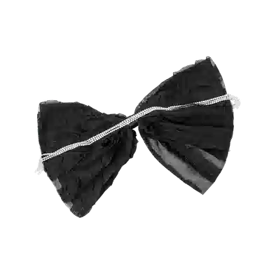 卡铂雅 黑色蝴蝶港风气质复古极简高级感休闲 发夹 女款