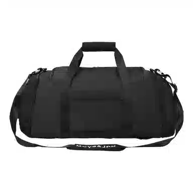 木村耀司 纯色大容量轻便多功能多袋 牛津纺 收纳袋健身包游泳包干湿分离袋行李包旅行包双肩包 大号 男女款 黑色