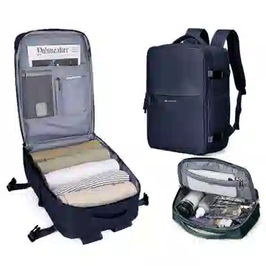 阿尔派妮 大容量学生百搭短途出差旅游行李多功能干湿分离独立鞋袋 织物 旅行包电脑包书包背包双肩包 男女同款情侣款 多色