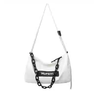 醇龙 休闲时尚潮流大容量 尼龙 单肩斜挎包 常规 男女同款情侣款 黑色/桔色/绿色/蓝色/紫色/白色