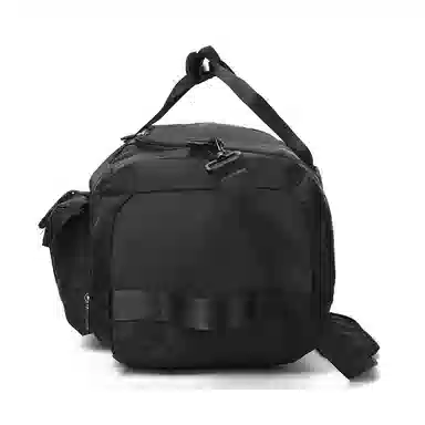 木村耀司 纯色大容量轻便多功能多袋 牛津纺 收纳袋健身包游泳包干湿分离袋行李包旅行包双肩包 大号 男女款 黑色