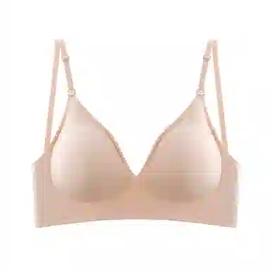 莫代尔 纯色聚拢无痕收副乳上托文胸 女款