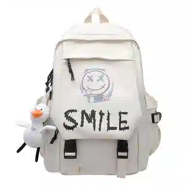 醇龙 潮酷原宿风高中学生初中生 尼龙 双肩包 男女同款情侣款 多色