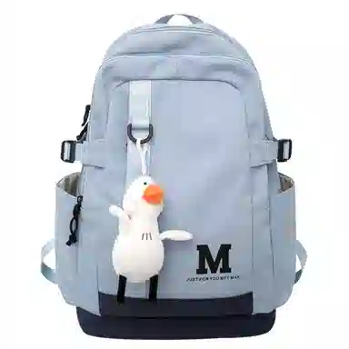 醇龙 休闲简约大容量 尼龙 双肩包