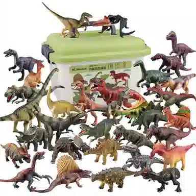 澳梦星 动物模型套装 仿真早教益智 辨识认知 恐龙 霸王龙三角龙 玩具