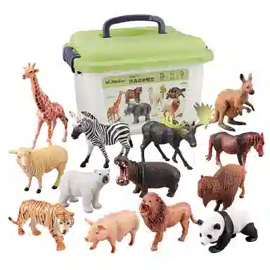 澳梦星 动物模型套装 仿真早教益智 辨识认知 恐龙 霸王龙三角龙 玩具