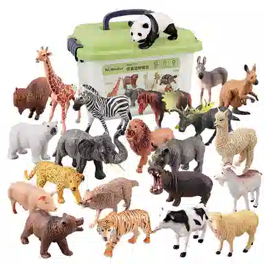 澳梦星 动物模型套装 仿真早教益智 辨识认知 恐龙 霸王龙三角龙 玩具