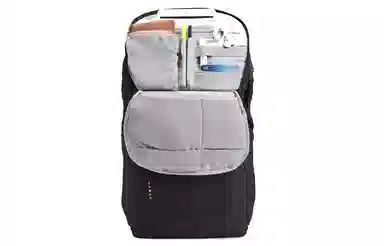 The North Face Logo Backpack Black