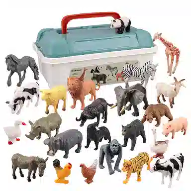 澳梦星 动物模型套装 仿真早教益智 辨识认知 恐龙 霸王龙三角龙 玩具