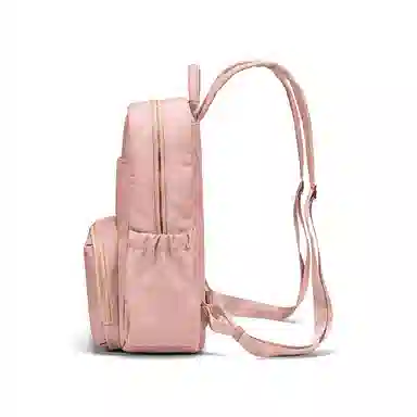 木村耀司 休闲简约百搭校园大容量通勤上班 涤纶 双肩包书包旅行包电脑包背包 女款 卡其色/灰色/粉色/黑色 常规