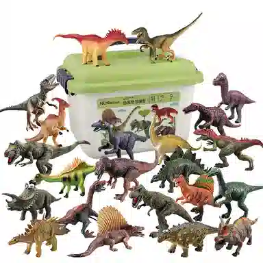 澳梦星 动物模型套装 仿真早教益智 辨识认知 恐龙 霸王龙三角龙 玩具