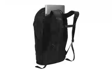 The North Face Logo Backpack Black