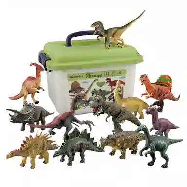 澳梦星 动物模型套装 仿真早教益智 辨识认知 恐龙 霸王龙三角龙 玩具