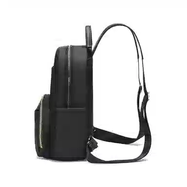 木村耀司 休闲简约百搭校园大容量通勤上班 涤纶 双肩包书包旅行包电脑包背包 女款 卡其色/灰色/粉色/黑色 常规