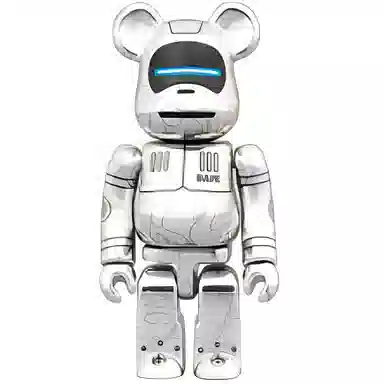 BERBRICK x HajimeSorayama x BAPE BABY MILO 7cm28cm
