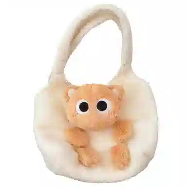 公主恋人 猫猫挎包 创意软萌包包 不掉毛 不掉色 填充饱满 实用 玩偶周边